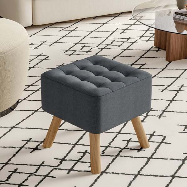 Grey on sale footstool next